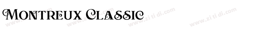 Montreux Classic字体转换